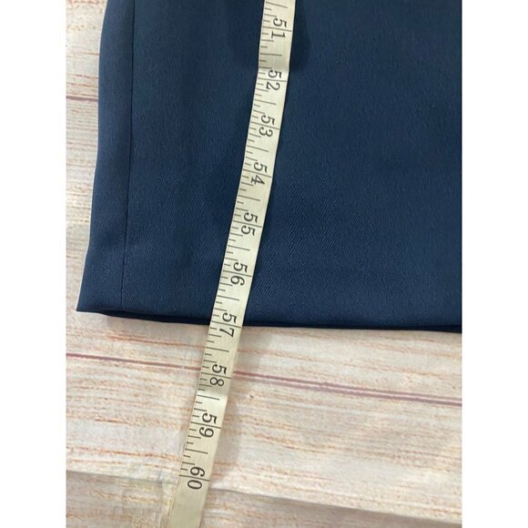 Vintage Ted Lapidus Paris Women's Blue Long Sleeve Sequin Dress - 10 - Picture 7 of 16